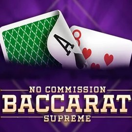Baccarat Supreme slot logo by OneTouch Games at WinLion Casino