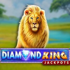Enjoy Diamond King Jackpots by SpinPlay Games – logo hosted on winlion-casino.net