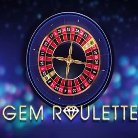 Gem Roulette online game logo by iSoftBet on winlion-casino.net