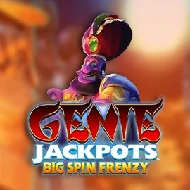 Genie Jackpots: Big Spin Frenzy slot visual from Blueprint Gaming available on winlion-casino.net