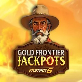 Gold Frontier Jackpots FastPot5 online game logo by Yggdrasil on winlion-casino.net