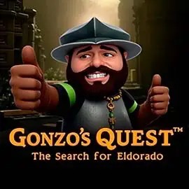 Gonzo's Quest slot logo by NetEnt at WinLion CasinoGonzo's Quest