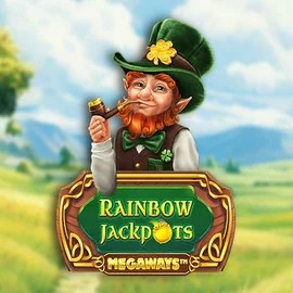 Official Jackpots logo: Rainbow Jackpots Megaways by Red Tiger Gaming at WinLion Casino